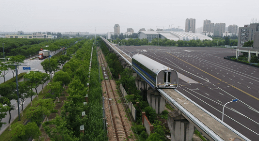 超級(jí)重磅！時(shí)速600公里高速磁浮試驗(yàn)樣車成功試跑